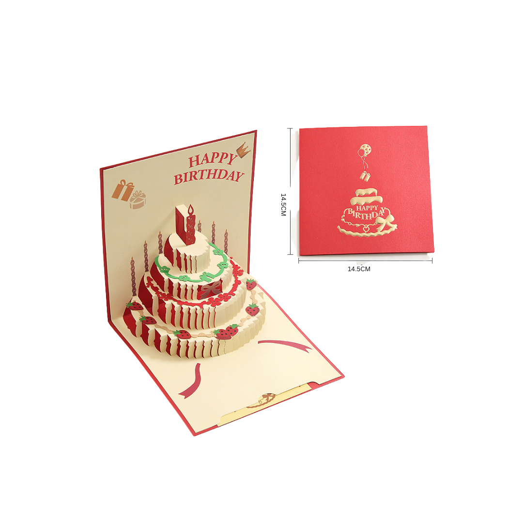 Birthday 3D Pop Card