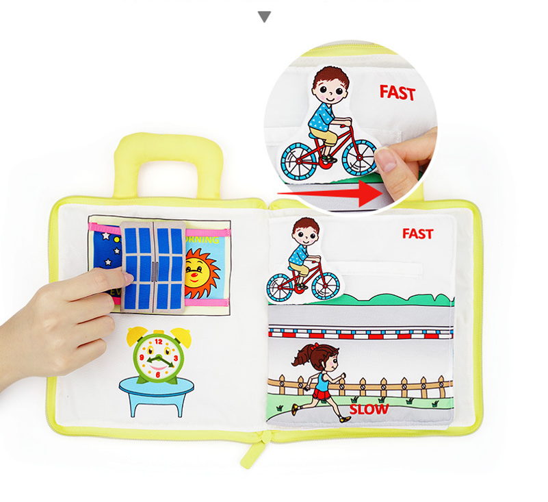 Jollybaby Quiet Book - My Opposite Book