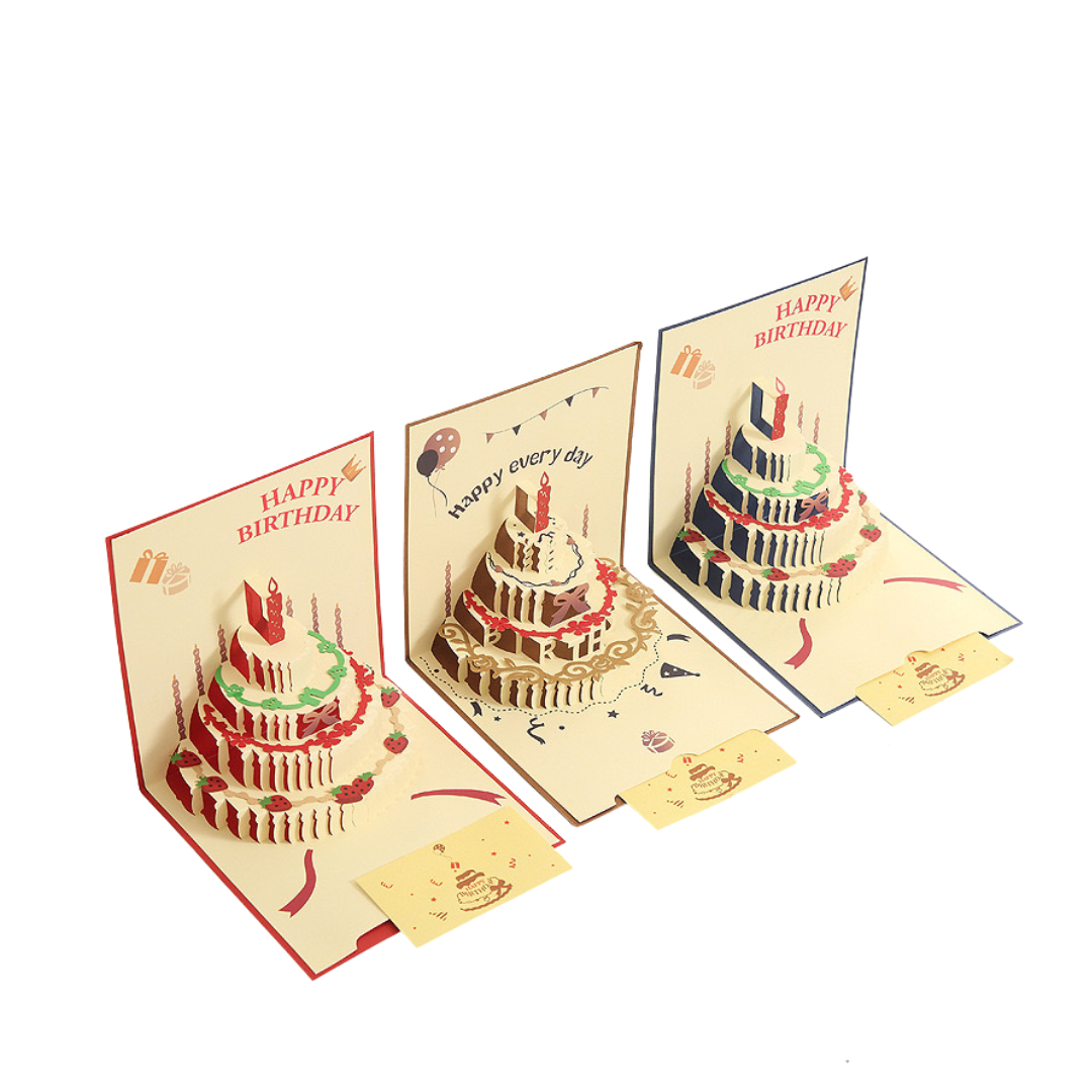 Birthday 3D Pop Card