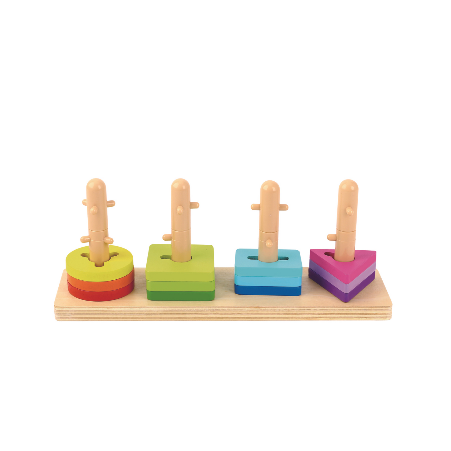Wooden Geometric Block Sorter