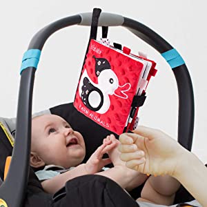 Black-White -Red-infant-Book