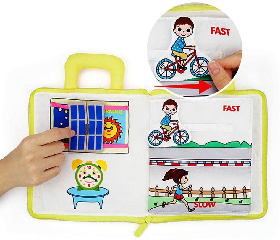 Jollybaby Quiet Book - My Opposite Book