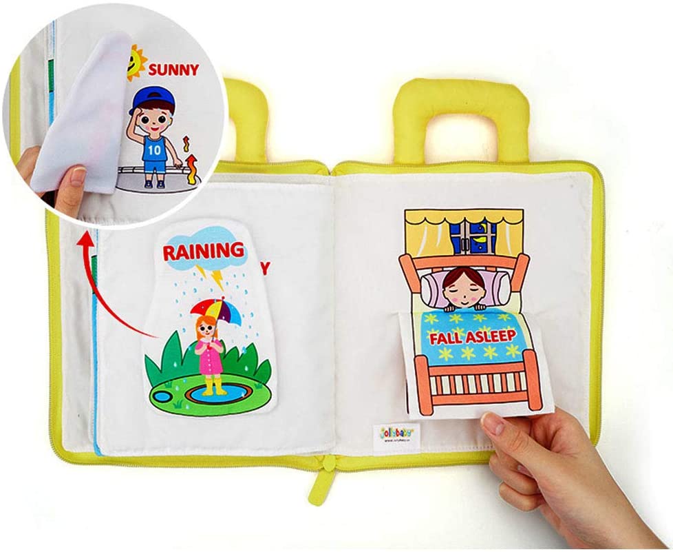 Jollybaby Quiet Book - My Opposite Book