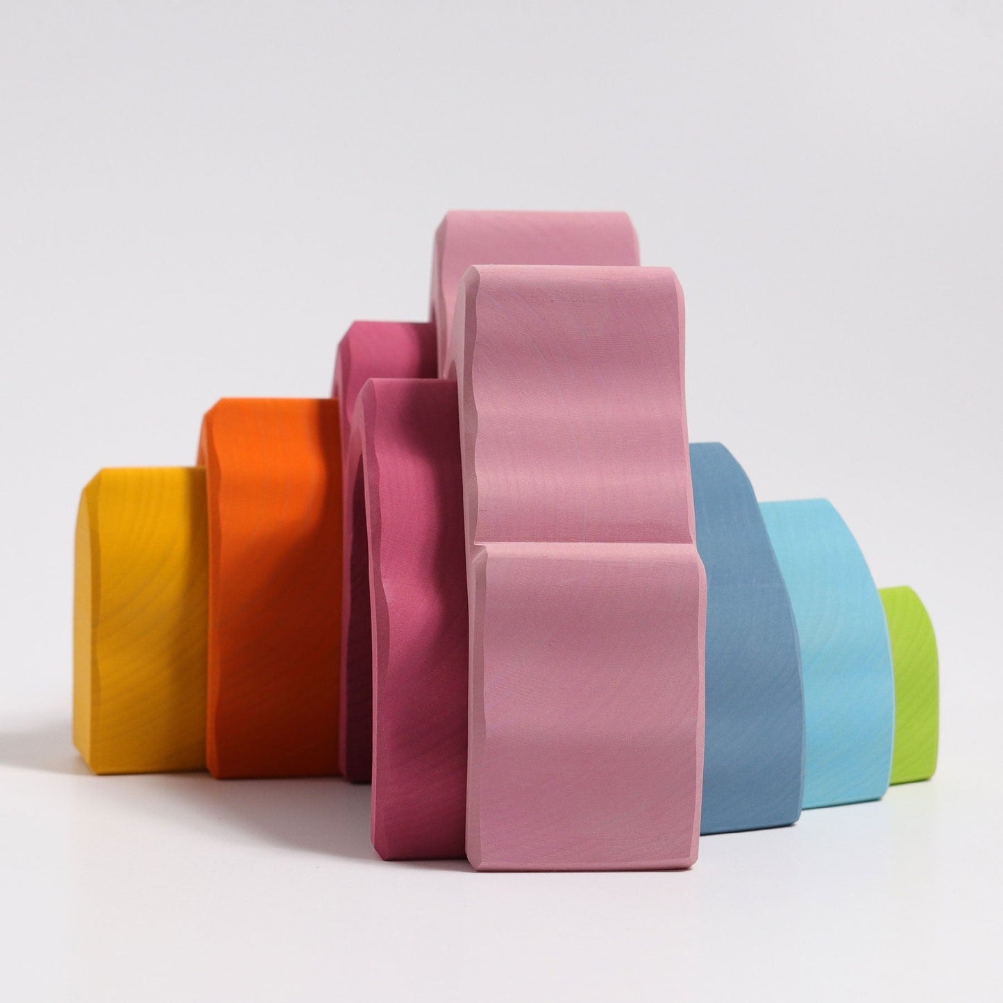 Prism Play Montessori Wooden Rainbow Coral Reef 7 pcs