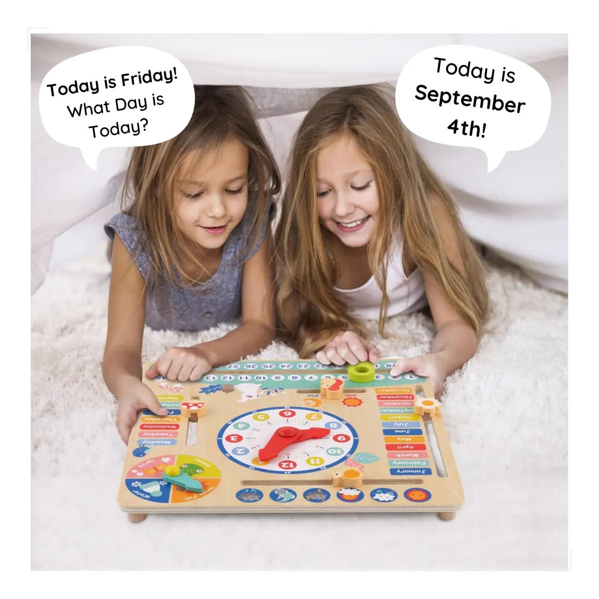 Tooky Toy My Calendar - Interactive Learning Clock