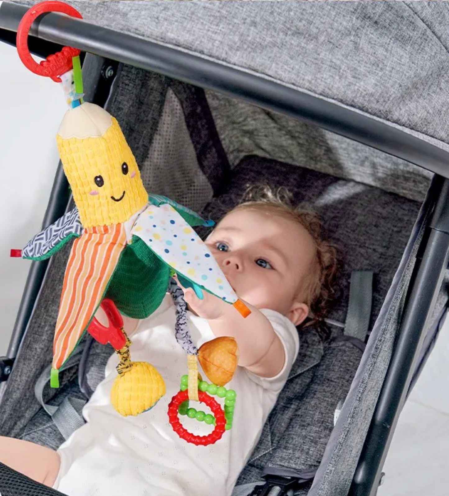 Jollybaby Soft Corn Hanging Toy