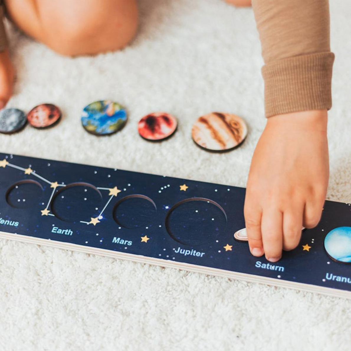 Solar System Wooden Puzzle