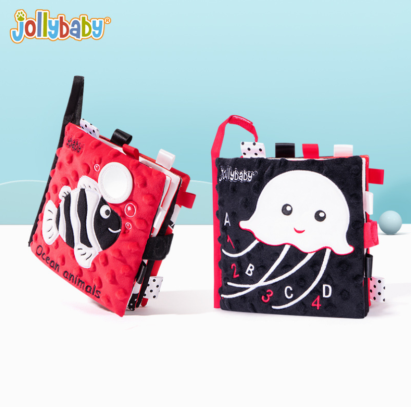 Jollybaby-Cloth-Book-Ocean-Soft book