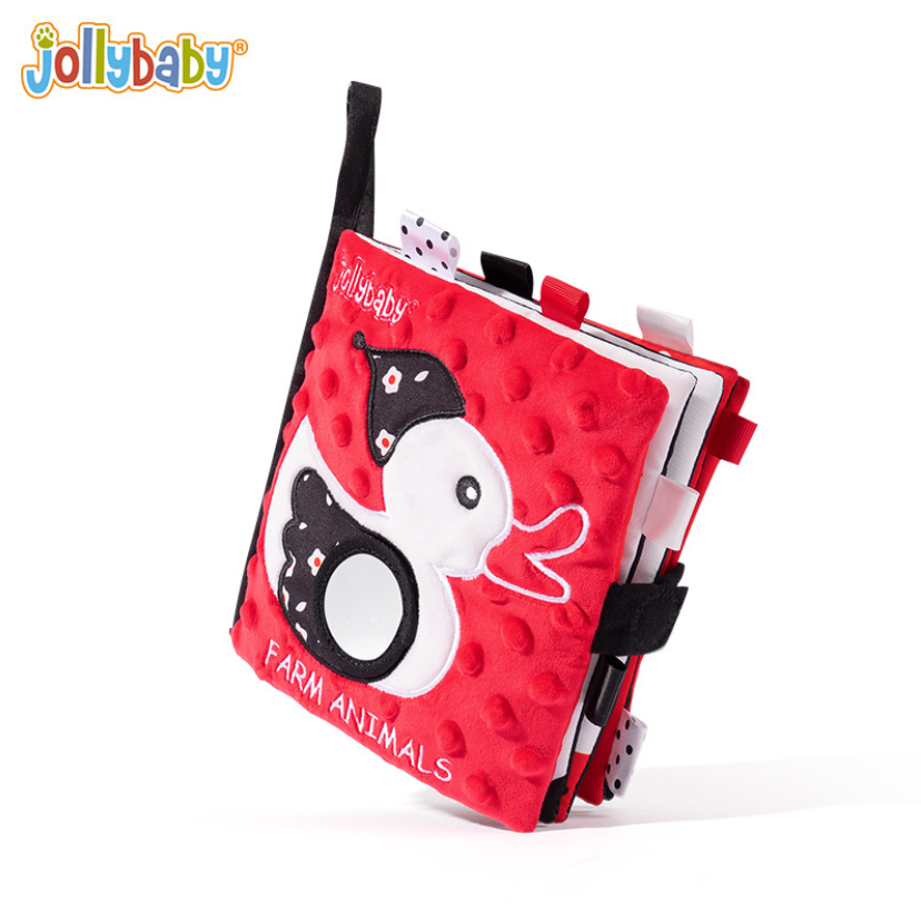 Black-White -Red-infant-Book 