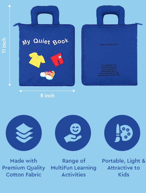 Jollybaby-My-Quiet-Book-3D-Activity-Montessori-Book-Busy- Book