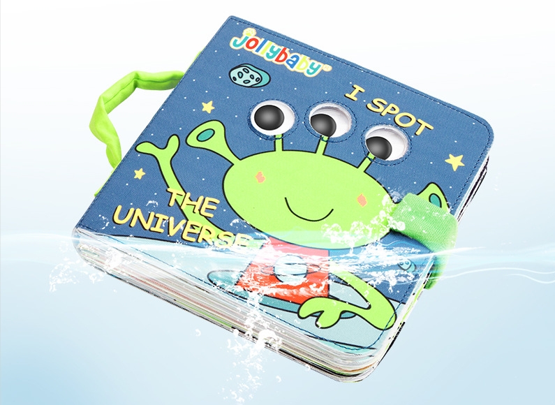 Jollybaby Cloth Activity Book - I Spot the Universe - 22 Pages