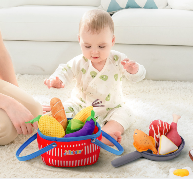 baby-with-Jollybaby-Plush-Fruit-Garden