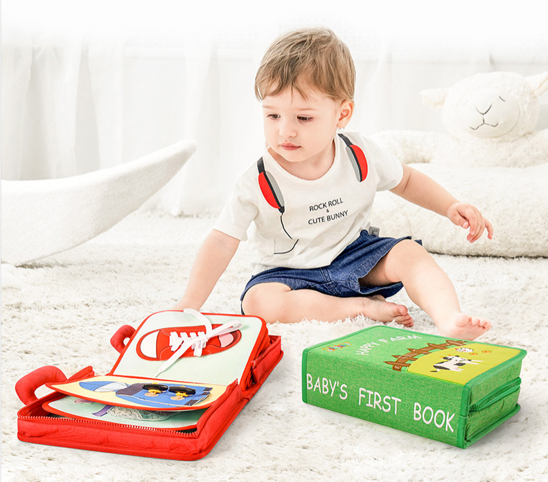 Jollybaby My First Book Montessori Book