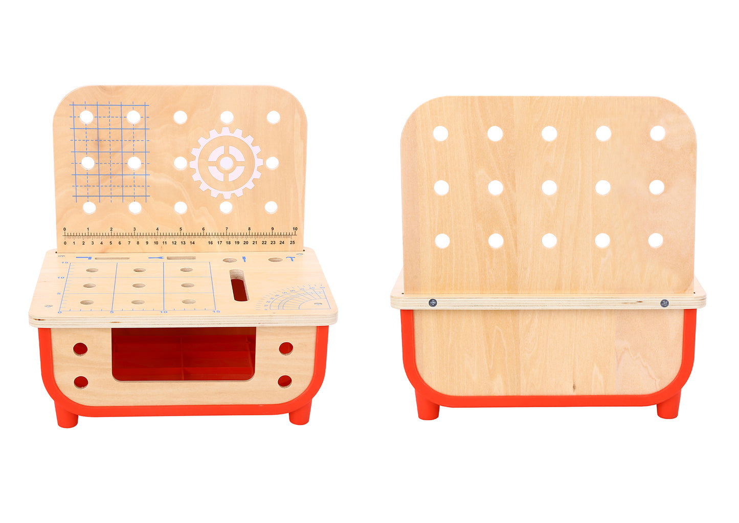 Tooky Toys Wooden Work Bench