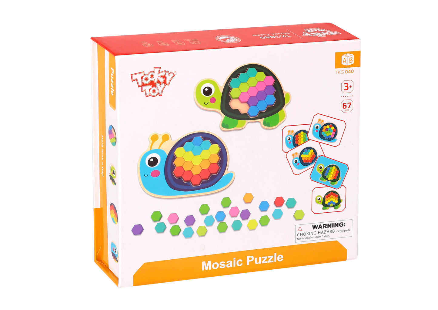 Tooky Toy Wooden Mosaic Puzzle