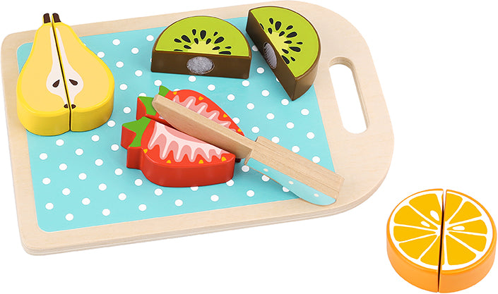 Tooky Toy Wooden Cutting Fruits Set 6 Pieces