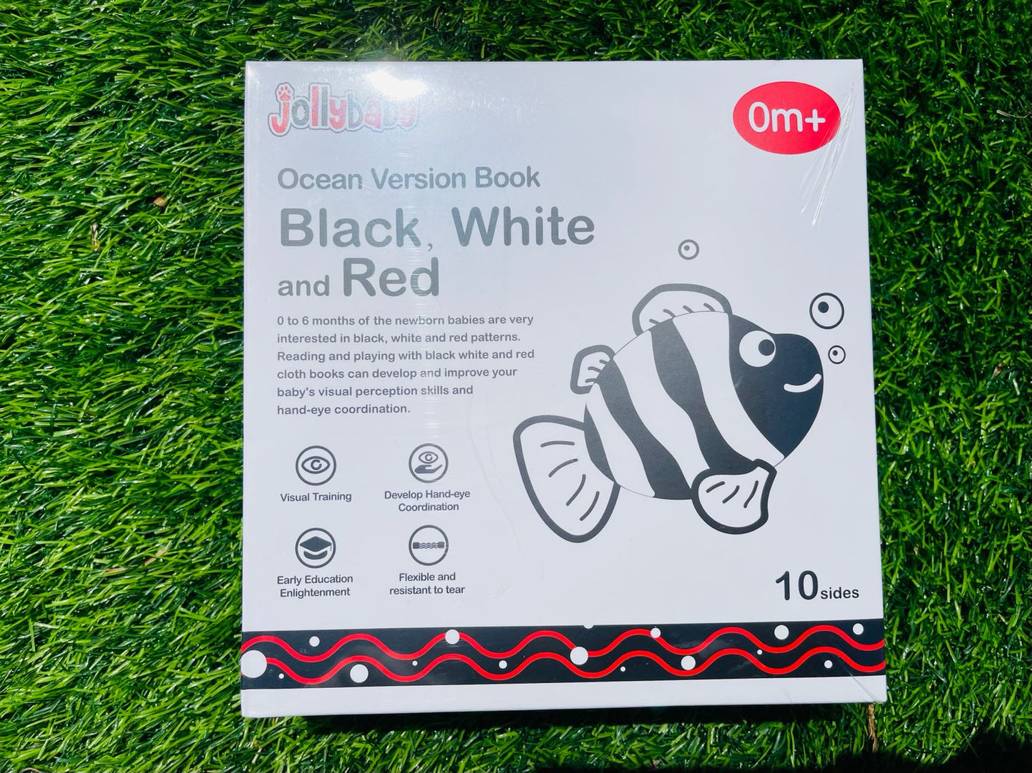 Jollybaby-Cloth-Book-Ocean-Soft book
