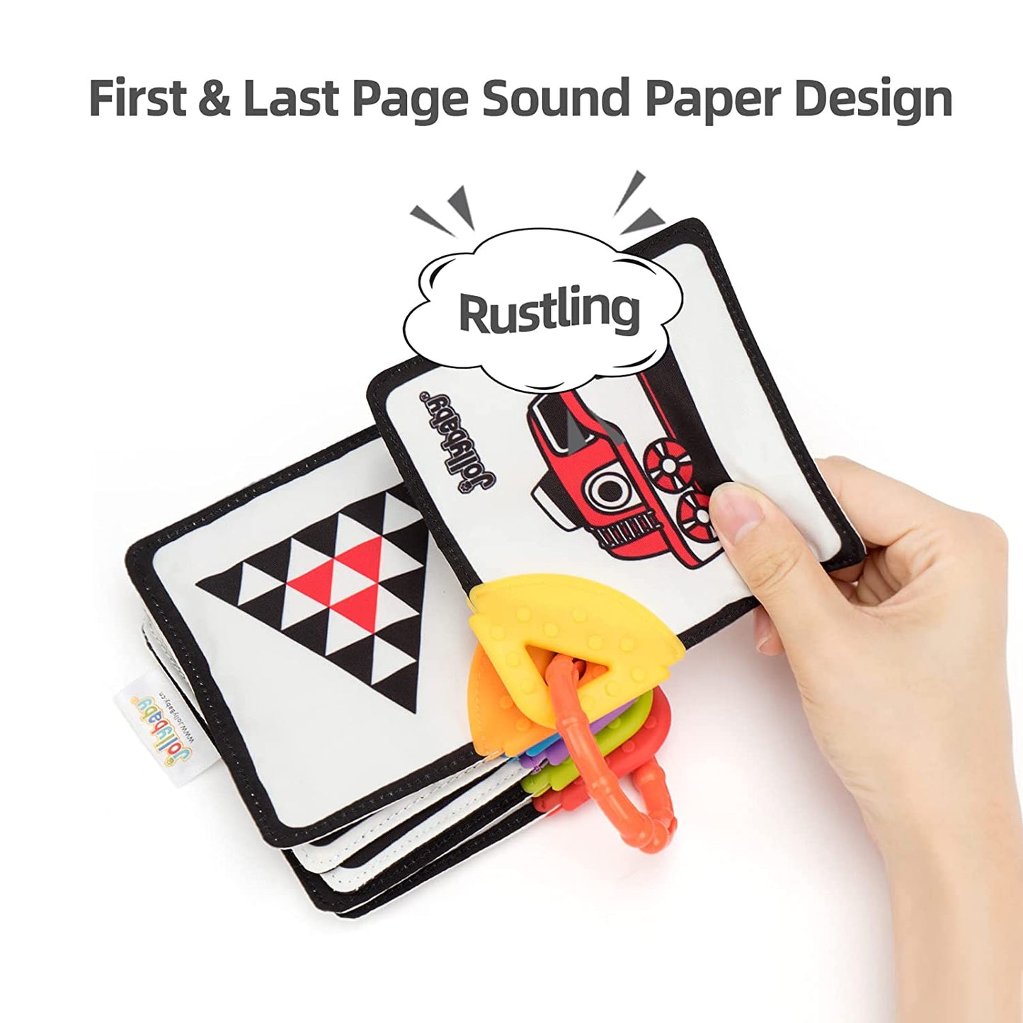 Jollybaby-Baby-Sensory-Teether-Book