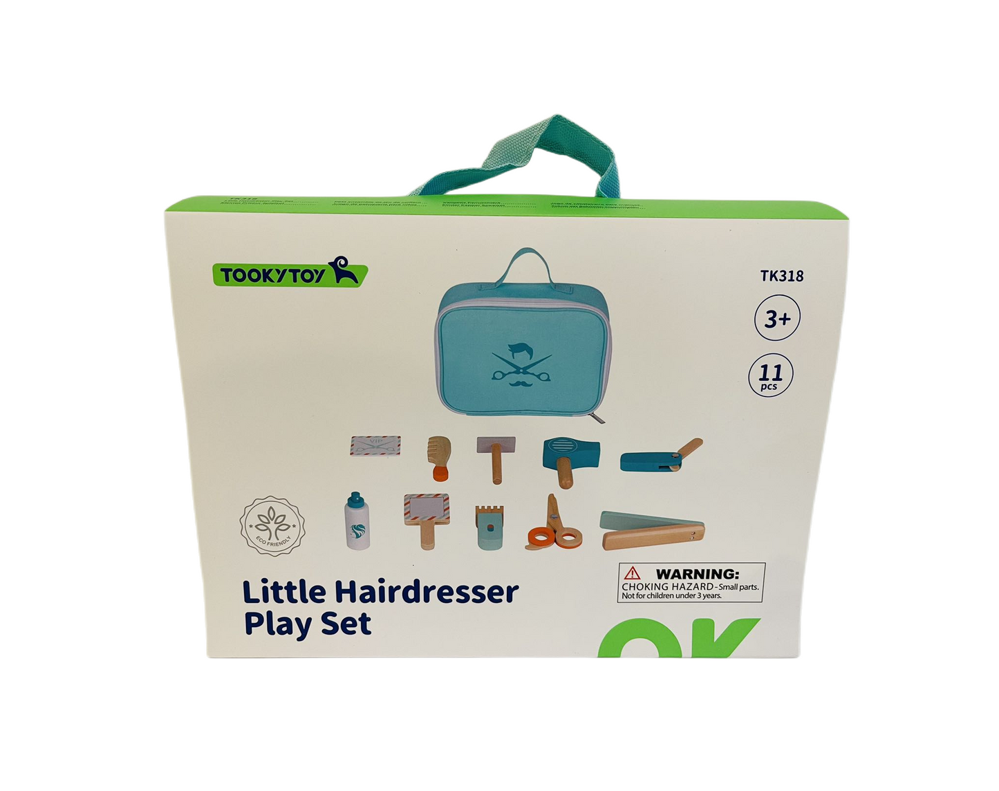 Tooky Toy Little Hairdresser Play Set in Carry Bag
