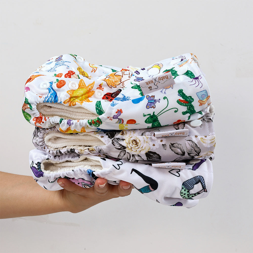 Dandelion Dream Reusable Cloth Nappy | One Size Fits 3~17kg