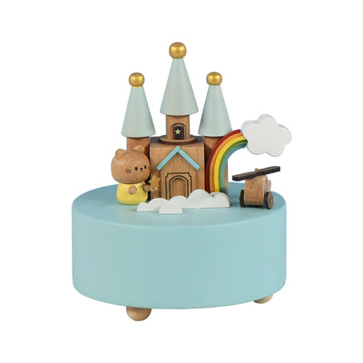 Rainbow Castle - The City of the Sky Tune - Wooden Music box