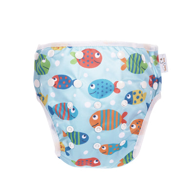 Little Fish Swim Nappy ｜3–15kg