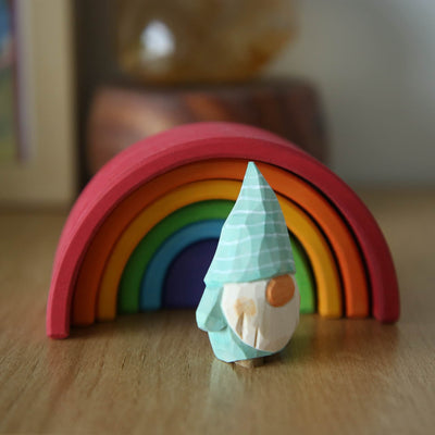 Prism Play Wooden Rainbow & Seven Dwarfs Set - Limited Edition