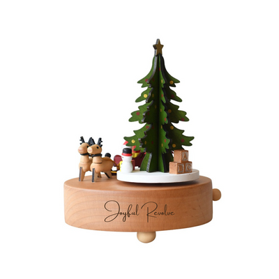 Fawn Christmas Tree - Merry Christmas Tune - Music Box