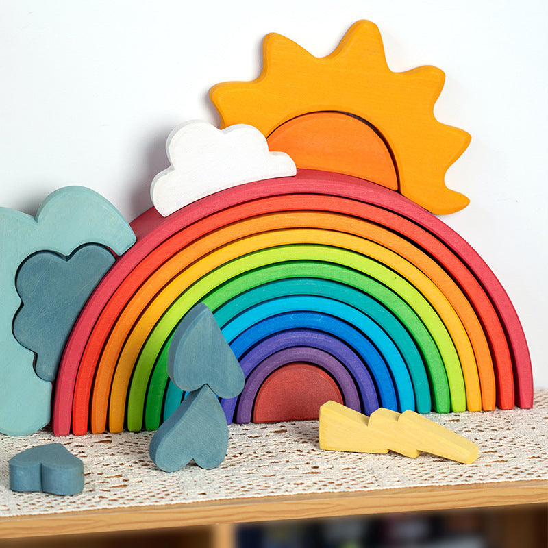 Prism Play Rainbow Building Set Weather - 13pcs