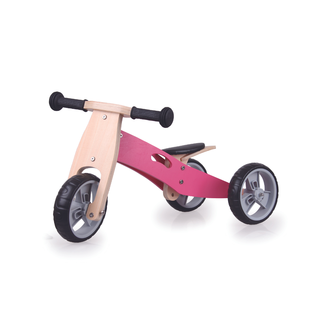 UDEAS 2 in 1 Mini Balance Bike -Pink