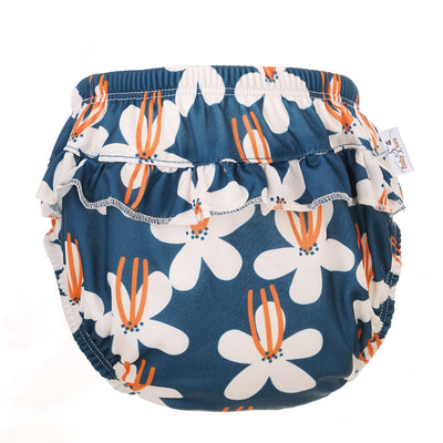 Navy Blossom Pull-Up Swim Nappy ｜9–25kg