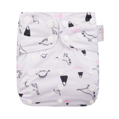 Dino Doodie Reusable Cloth Nappy | One Size Fits 3~17kg