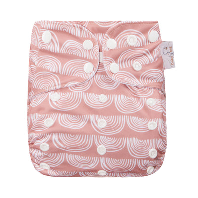 Rainbow Bliss Reusable Cloth Nappy | One Size Fits 3~17kg