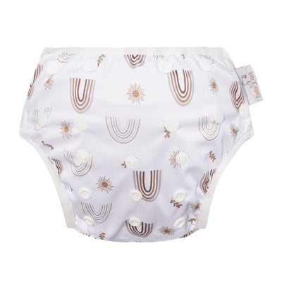 Rainbow Sun Swim Nappy ｜3–15kg