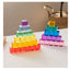 Prism Play Lucite Cubes - 10Pcs with Bag