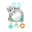 Sozzy Baby Teether Fox Mirror: Attract Attention Travel Car Seat & Stroller Hanging Toys - Gray