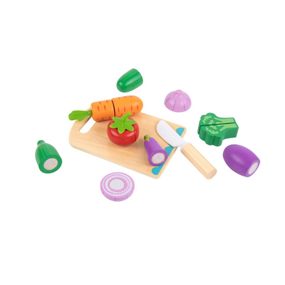 Tooky Toy Wooden Cutting Vegetables