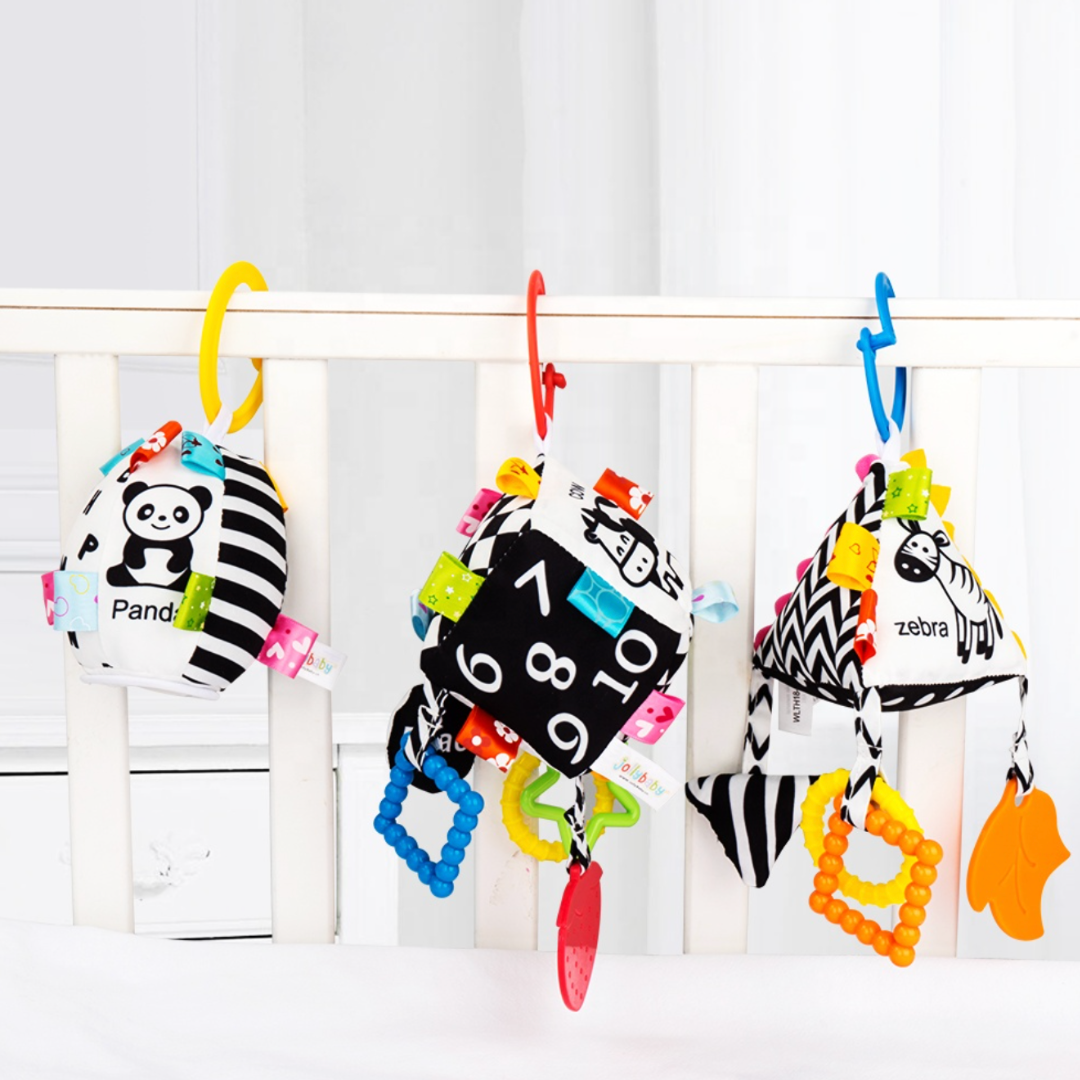 Jollybaby Triangle Hanging Rattles Toys