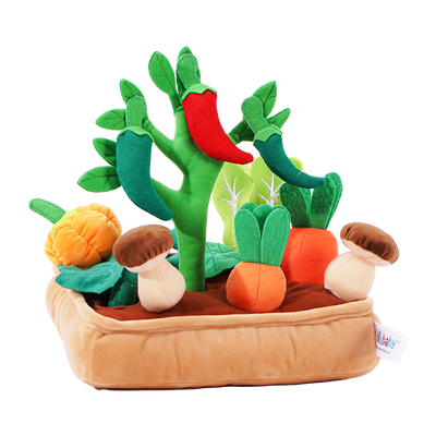 Jollybaby Plush Growing Vegetables Toy Set