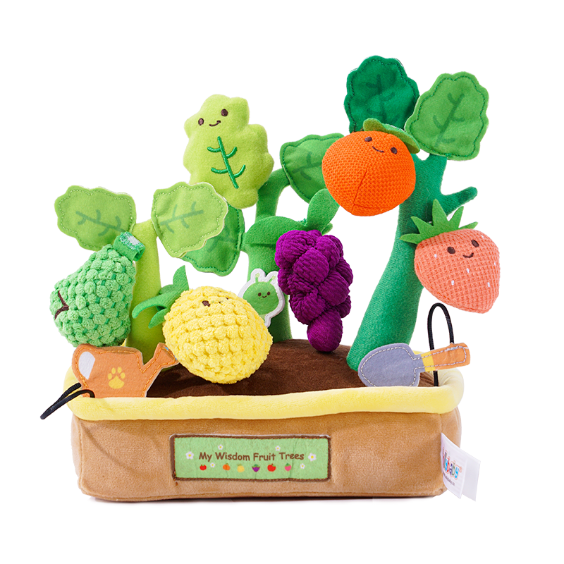 Jollybaby Plush Toy Set My Wisdom Fruit Trees