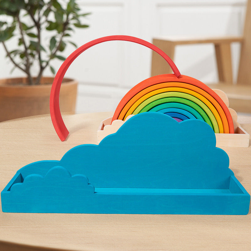 Rainbow Cloud Tray