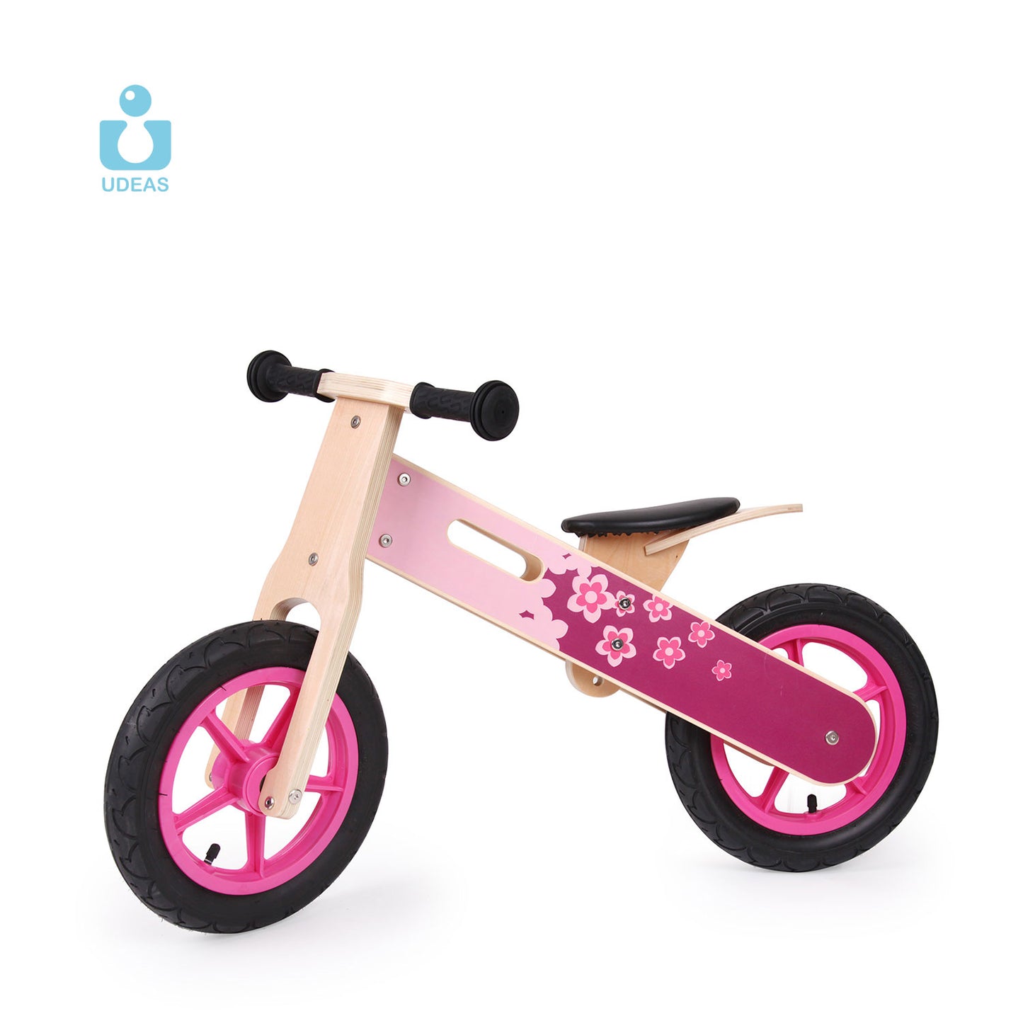 Udeas Spinning Balance Bike Pink Flower EVA Tire