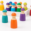 Super Deal Combo 3 - Rainbow Mosaic Cubes + Peg Dolls