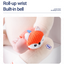 Jollybaby Newborn Wrist Rattles Foot Finder Toys 4 Pcs Gift Set - Fox