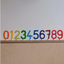 Wooden Number Decoration 0-9