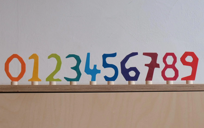 Wooden Number Decoration 0-9