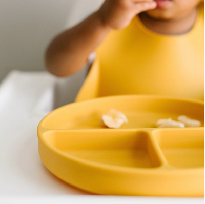 Platinum Silicone Feeding Set - Mustard