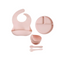 Platinum Silicone Feeding Set - Blush