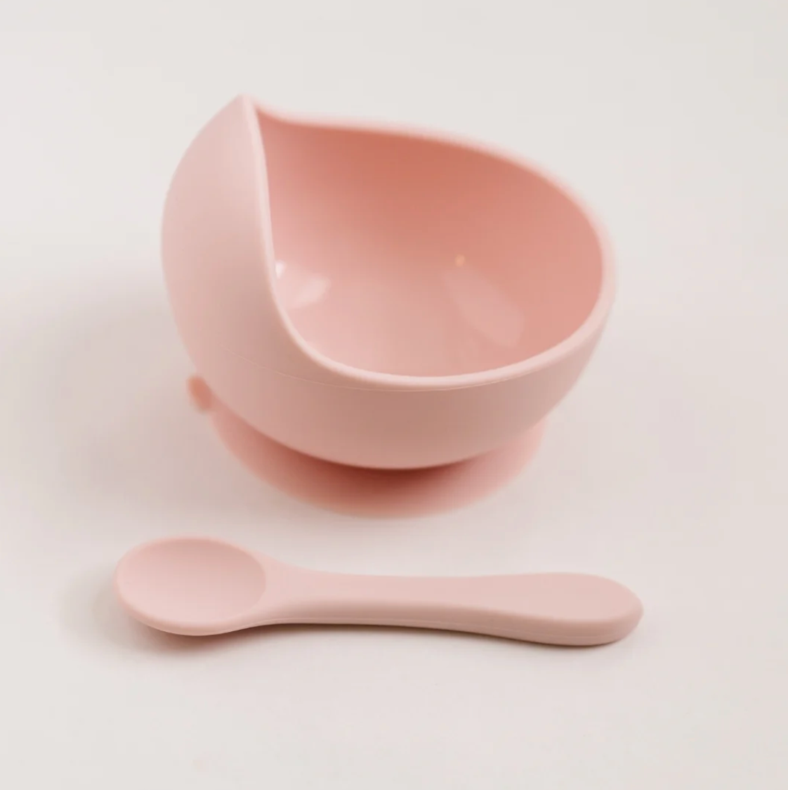 Platinum Silicone Feeding Set - Blush