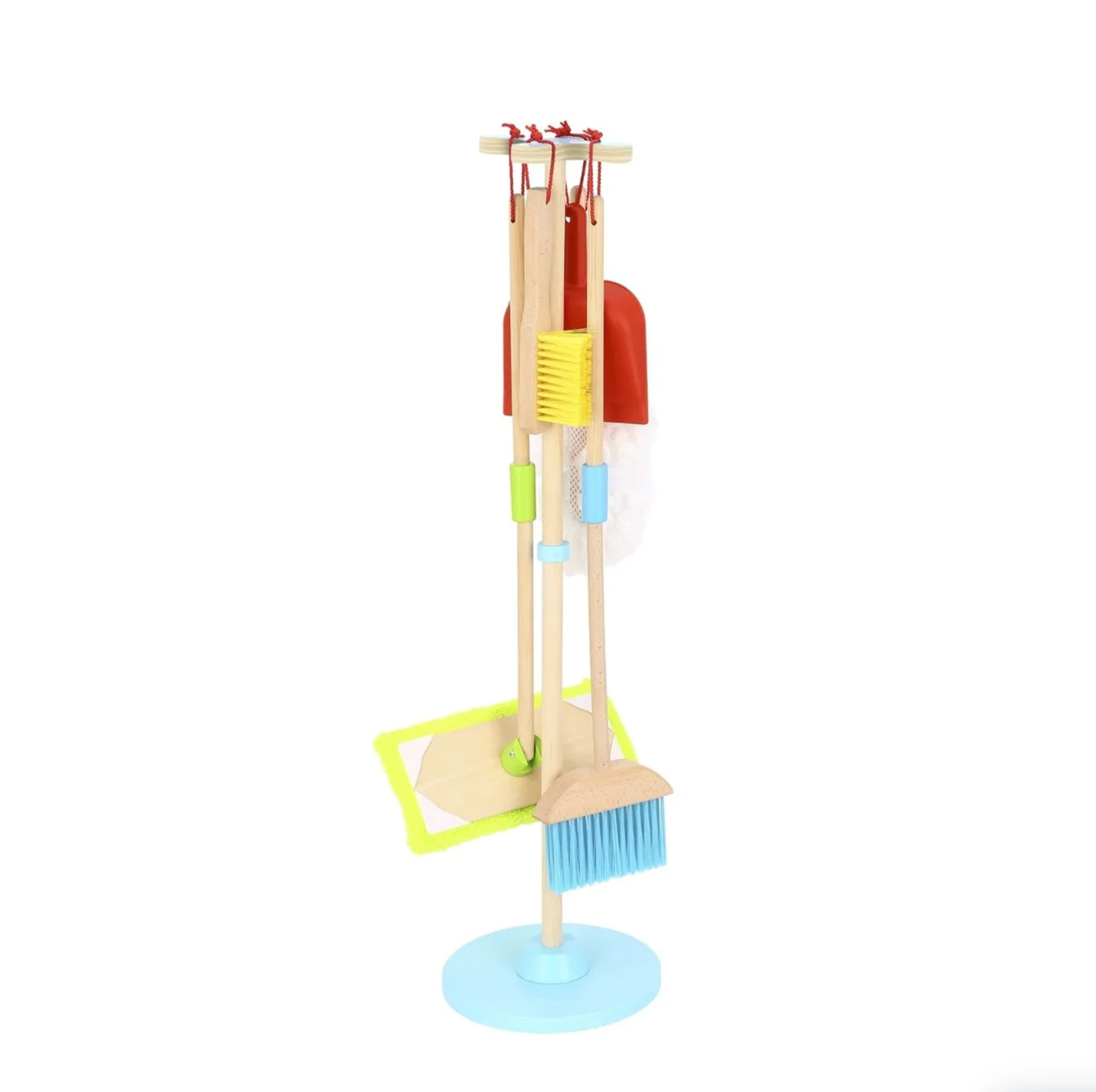 Wooden cleaning shop set toy